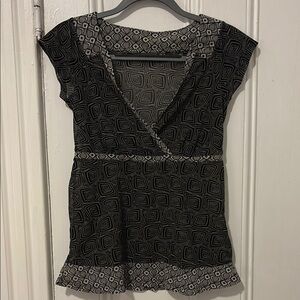 Mexx - 2000s style mesh babydoll top